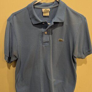 Lacoste polo light blue